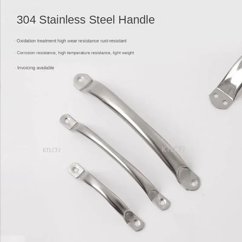 Silver Furniture Handles Stainless Steel Cabinet Knobs and Handles Kitchen Drawer Cupboard Pulls Hardware cabinet handles