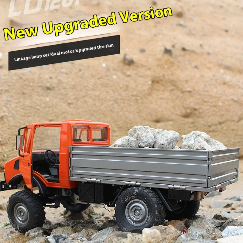1/12 LDRC LD1201 LDP06 Unimog rc 4x4 Off-Road Vehicle  simulated climbing car Crawler Differential Lock Car Toy 6