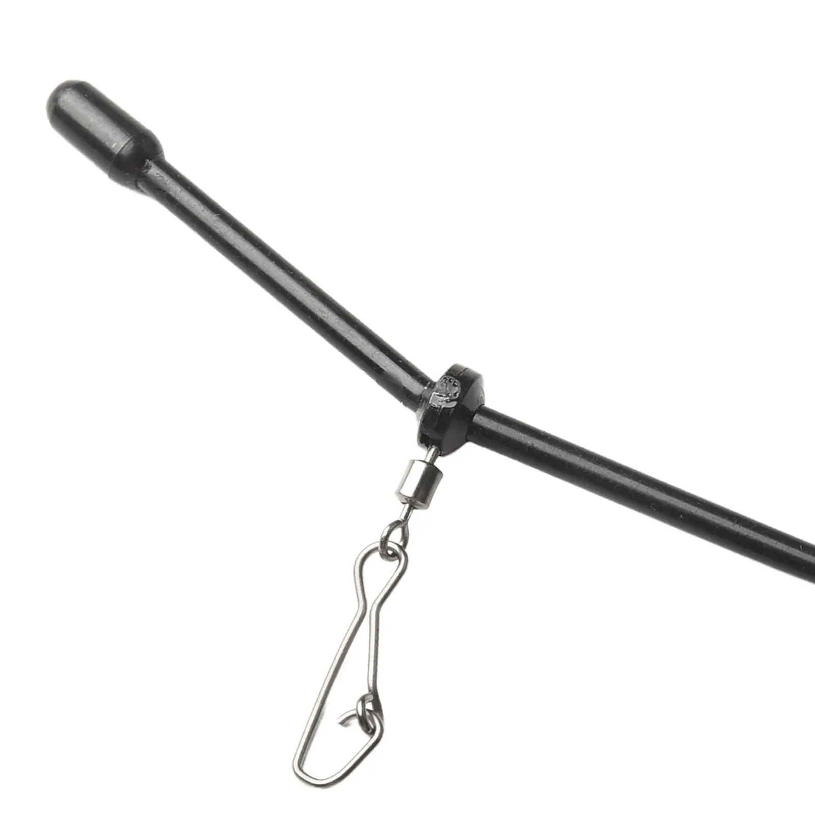 5 Stück Angeln Anti-Feeder Boom Spacer mit Druckknöpfen Balance Connector Tackle Rolling Swivel Snaps Balance Connector – Detail 25