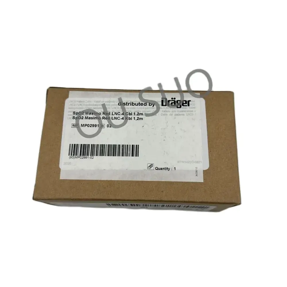 OEM #:MP02991 Drager SpO2 Masimo Red LNC-4 Kbi 1,2m