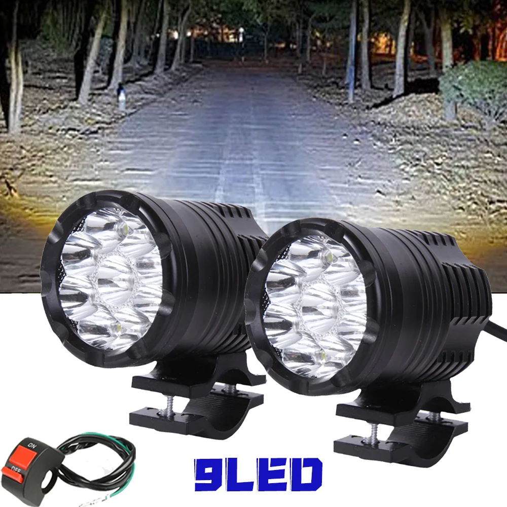 Faro Principale Ausiliario Per Luci Moto Spotlights Per Suzuki Boulevard C90 Bandit 1200 Gsr 600 Gsx600F Gsf 650 Bandit 600