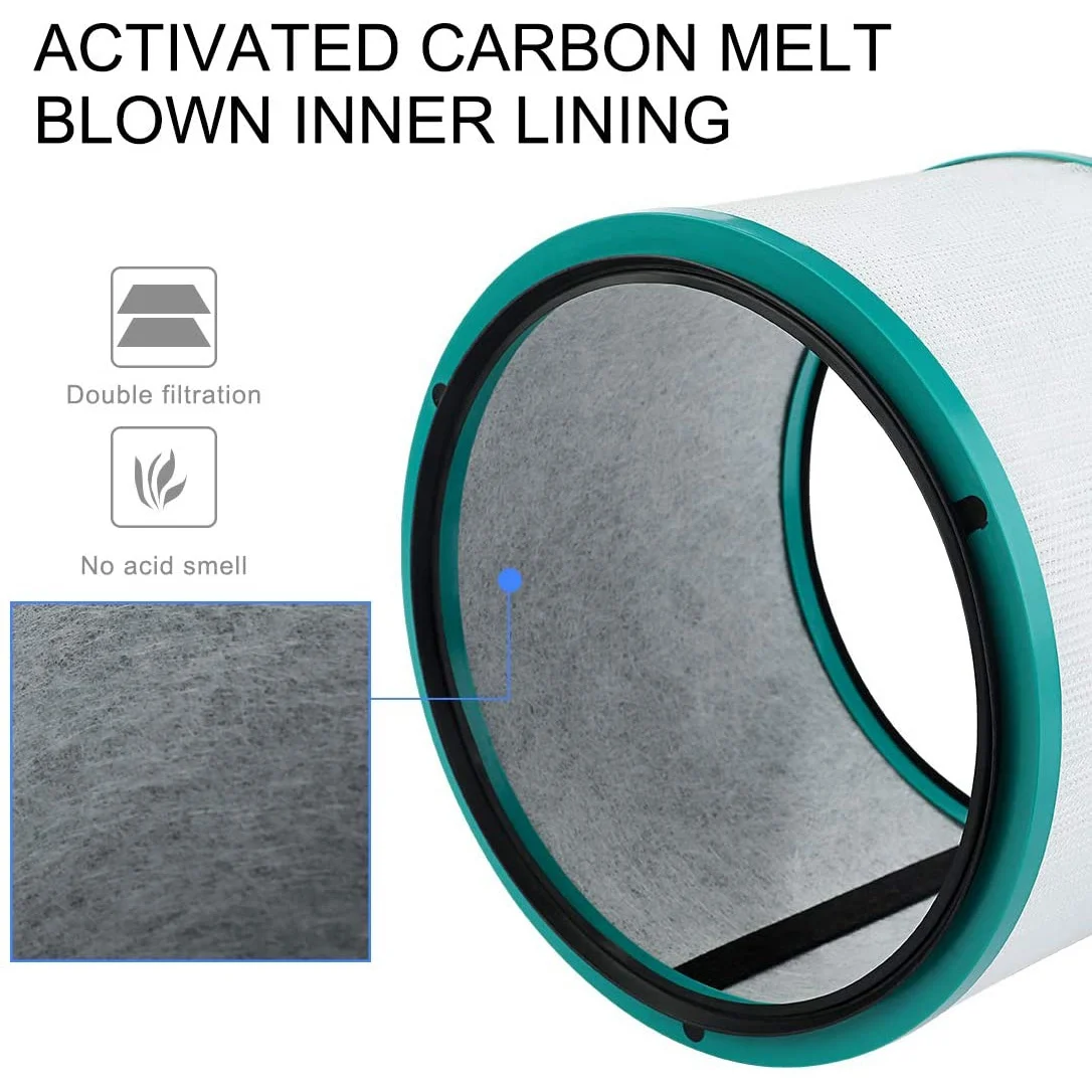 Filter Replacements for Dyson DP01 DP03 HP00 HP01 HP02 HP03 Desk Purifiers Pure Hot Cool Link Air Purifier HEPA Filter 4