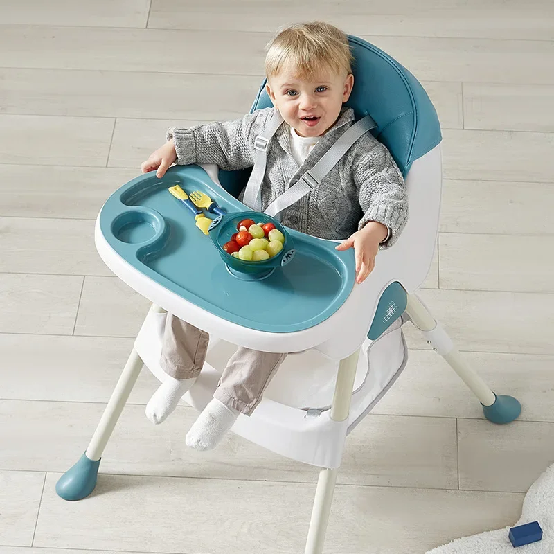 Multi Functional Baby Seat Detachable Height Adjustment Integrated Children's Dining Chair Learning Chair
