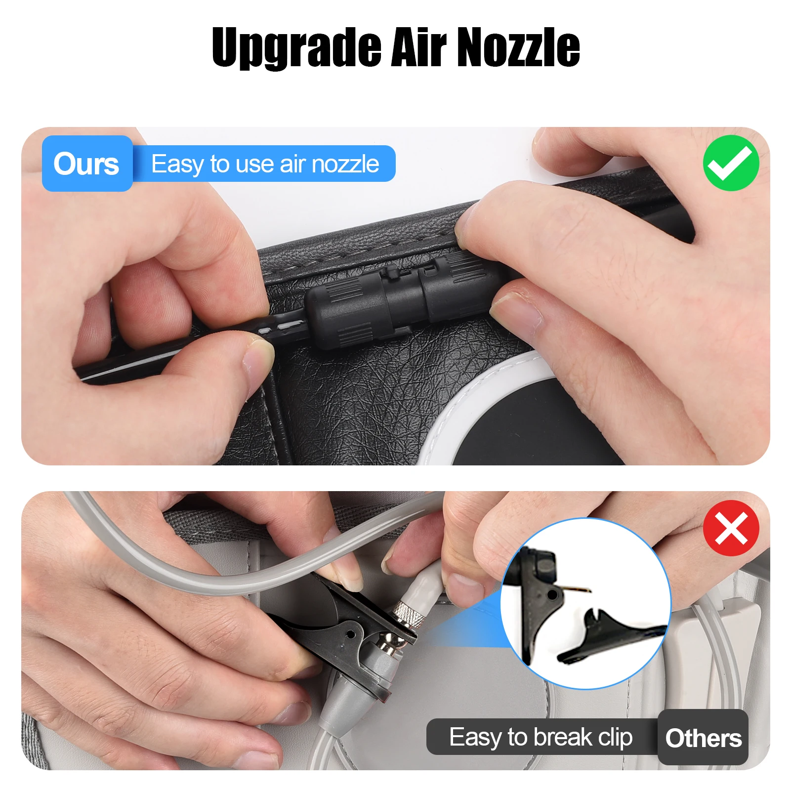 Inflatable Waist Belt Massager Adjustable Decompression Back Belt Lumbar Support Waist Air Traction Brace Waist Massage Belts