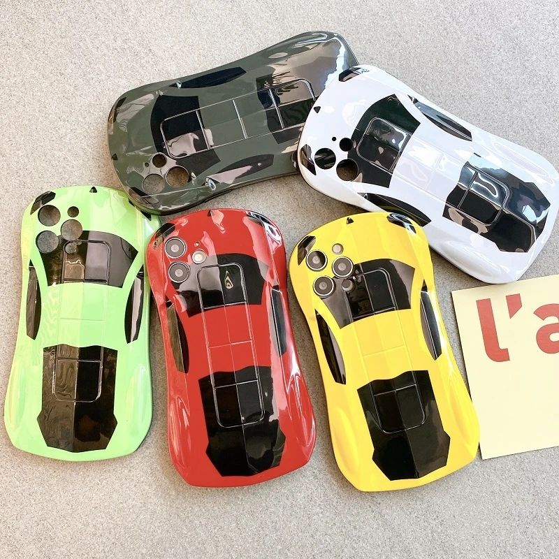 3d Sports Car Model Fashion Phone Case For Iphone 12 11 Pro Max Xs Xr