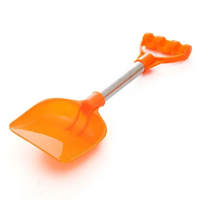 2pcs/set Children Summer Beach Toy Kids Outdoor Digging Sand Shovel Play Sand Tool Playing Snow Shovels Boys Girls Play House 2