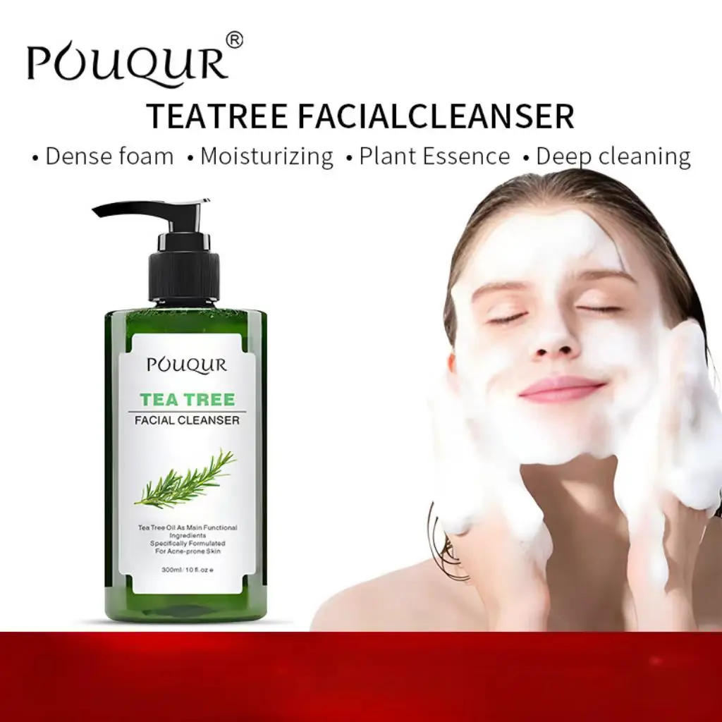 Tea Tree Cleansing Milk for Men and Women Special Moisturizing Facial Cleansing Milk facial cleanser