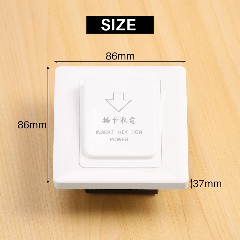 24-Hour Delivery High Grade Hotel Magnetic Card Switch Energy Saving Switch Insert Key For Power