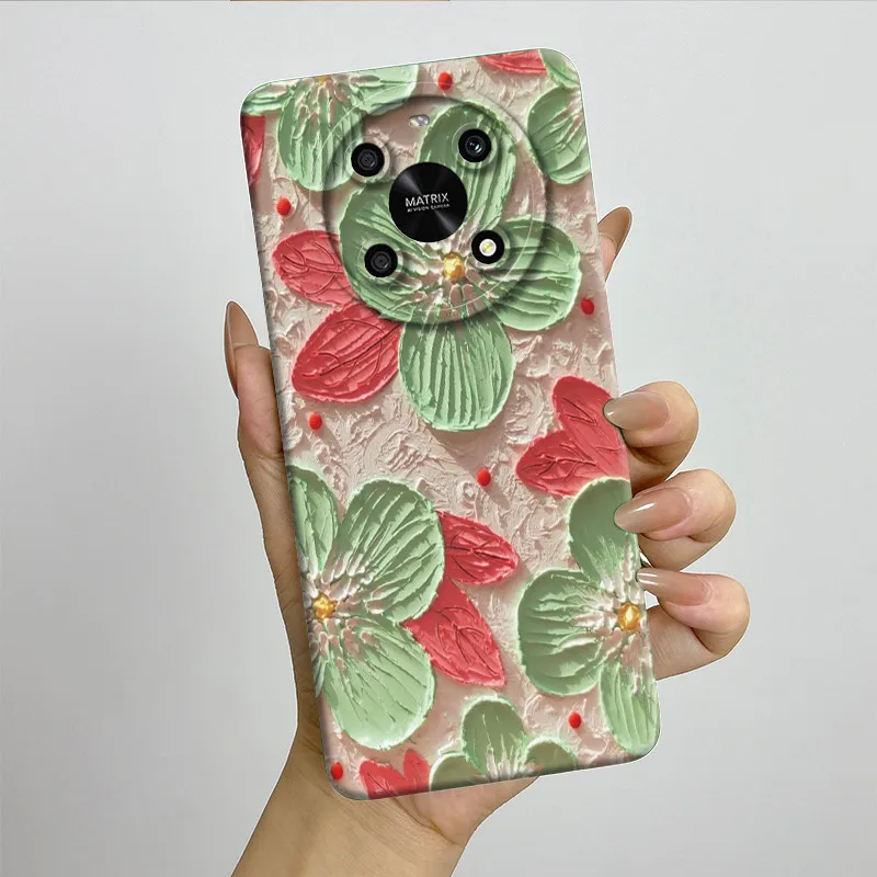 Sweet Painted Soft Silicone Phone Case - Cute Printed Design Cover