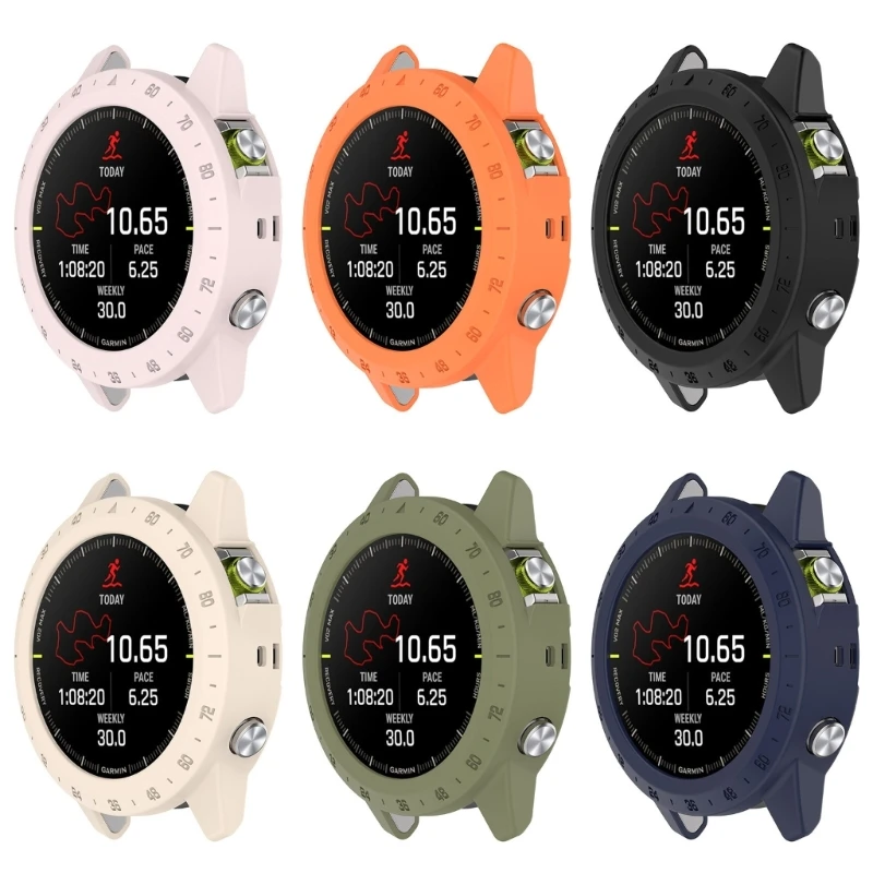 

Screen Protector Case for Garmin MARQ 2 /Athlete/Captain/Golfer Smartwatch TPU Protective Covers Full Protective Bumper Shell