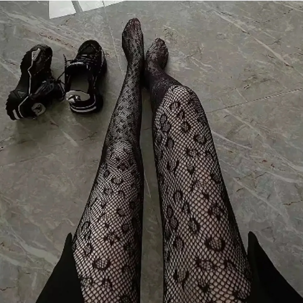 Fishnet Stockings Daily Fishnet Stockings Lace Patterned Tights High Waist Pantyhose For Women Halloween New Year