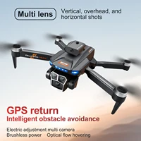 Drone professionnel S158, 10km, GPS, faible batterie, contrôle de sortie, retour en un clic, double caméra, flux optique, évitement d'obstacles sur quatre côtés 4