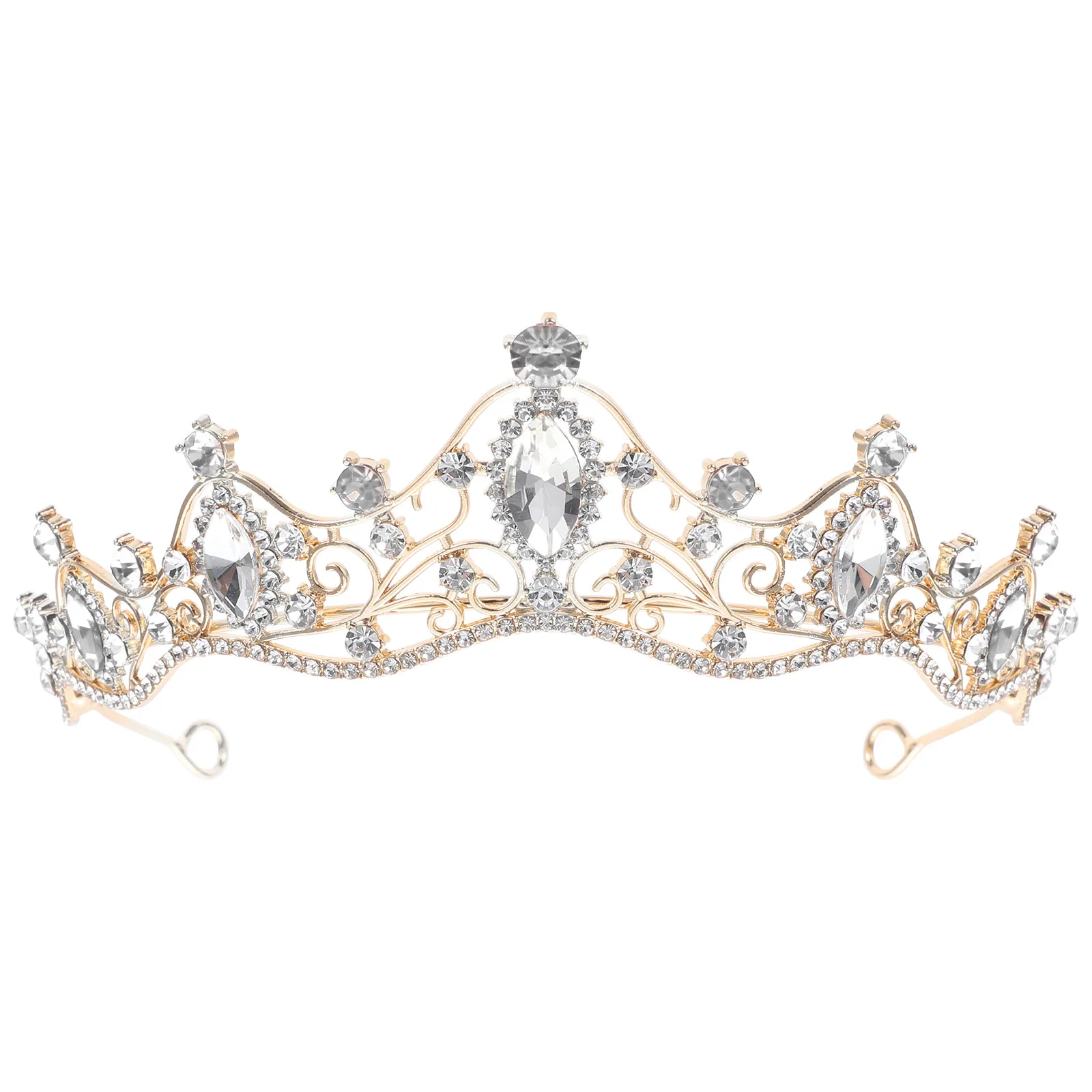 

Baroque Crown Small Tiara for Girls Tiaras and Crowns Women Bride Bridal Headpiece Headband