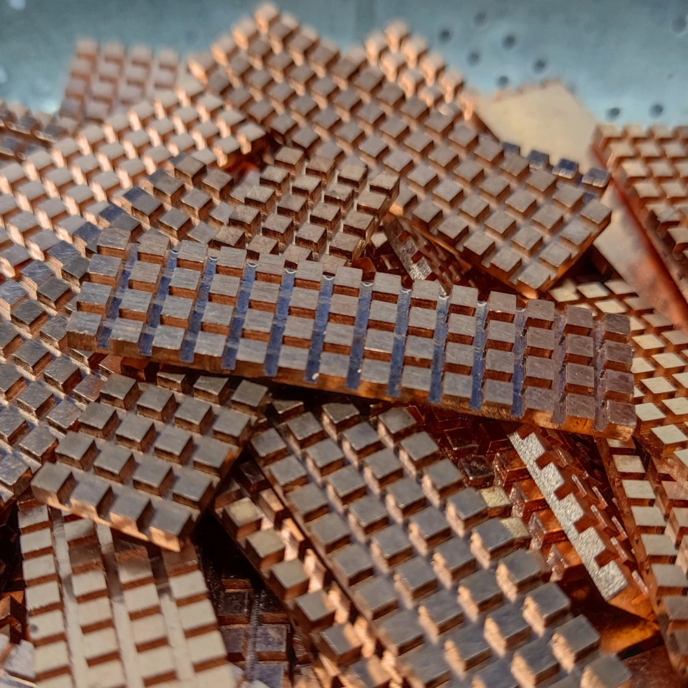 M.2 2280 PCI-E NVME용 PC 노트북 SSD 히트싱크(열 패드 포함) 컴퓨터 쿨러 구리 라디에이터