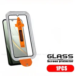 Enhanced Product Title: Premium Tempered Glass Screen Protector - Full Cover, 9H Hardness, Dust - Free Shield for Poco C81 (1 Front Glass)