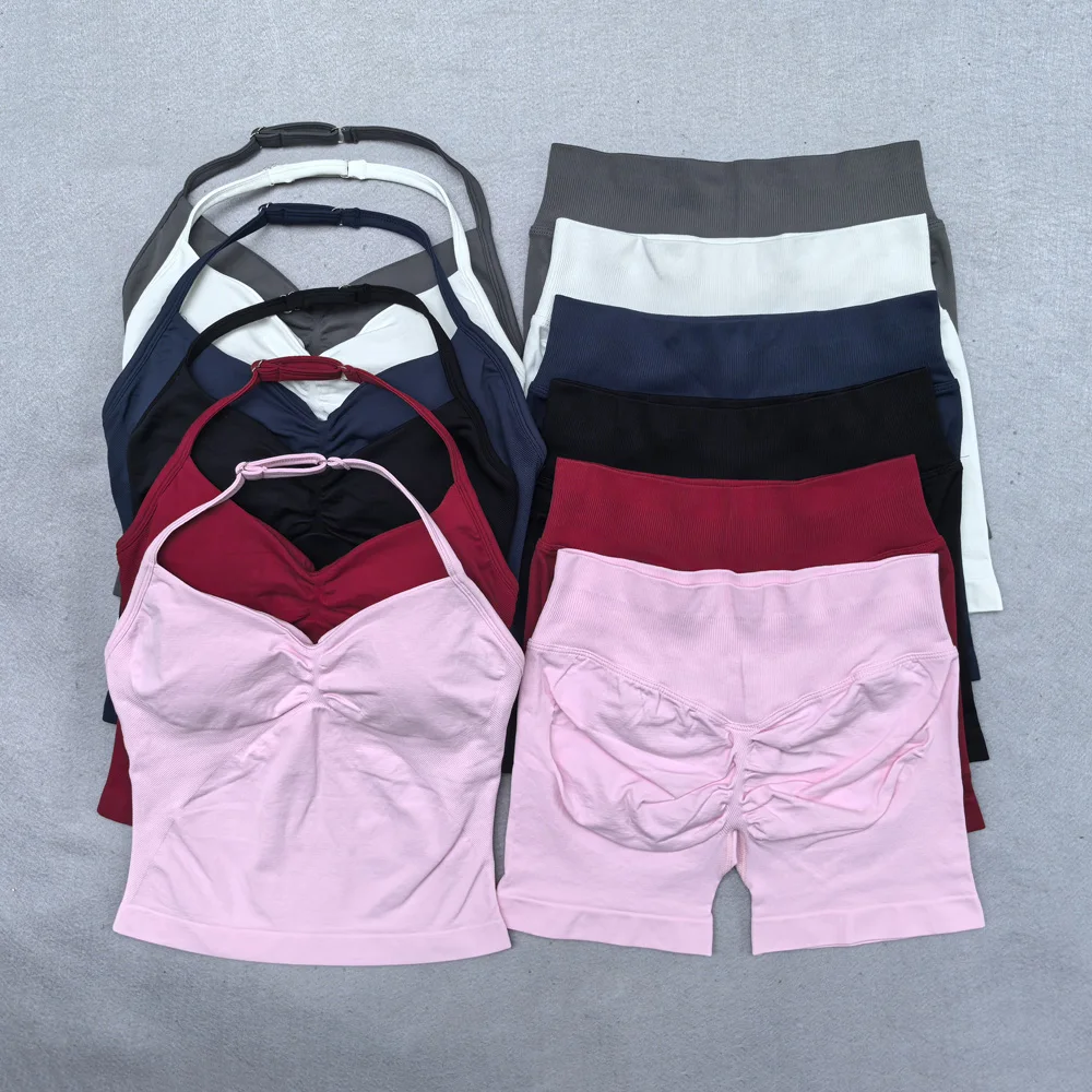 Backless Yoga Set Women 1