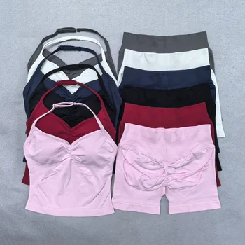 Backless Yoga Set Women 1