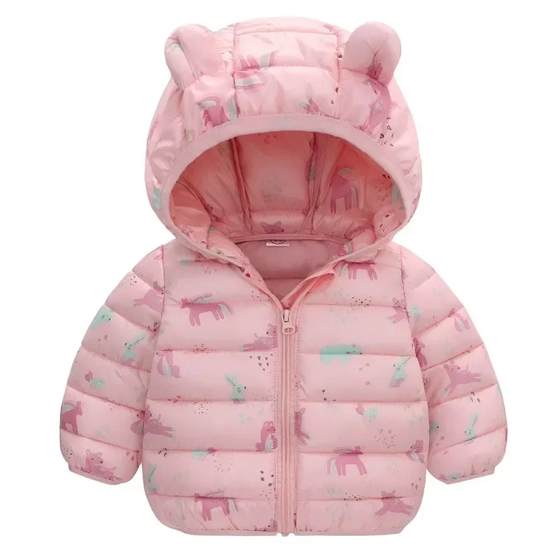 Down Jacket Children Jackets Girls Coat 1-5 Years Baby Boy and Girl