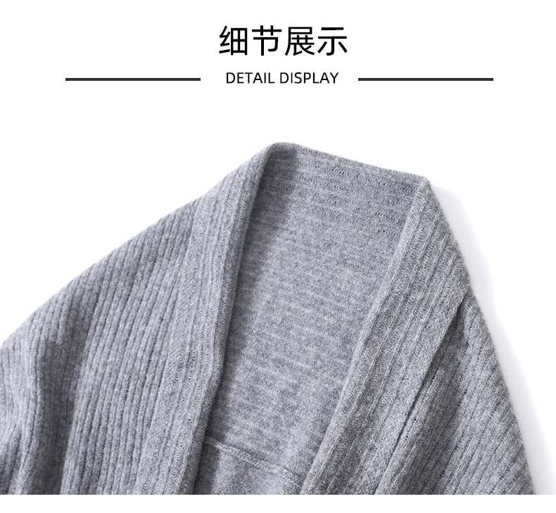 100 % Wolle, Übergröße, gestrickt, Poncho, lockerer Schal, Damen, irischer Wickel, leicht, weich, warm, feine Wolle, gemütlicher Umhang, Herbst-Winter-Cardigans – Detail 11