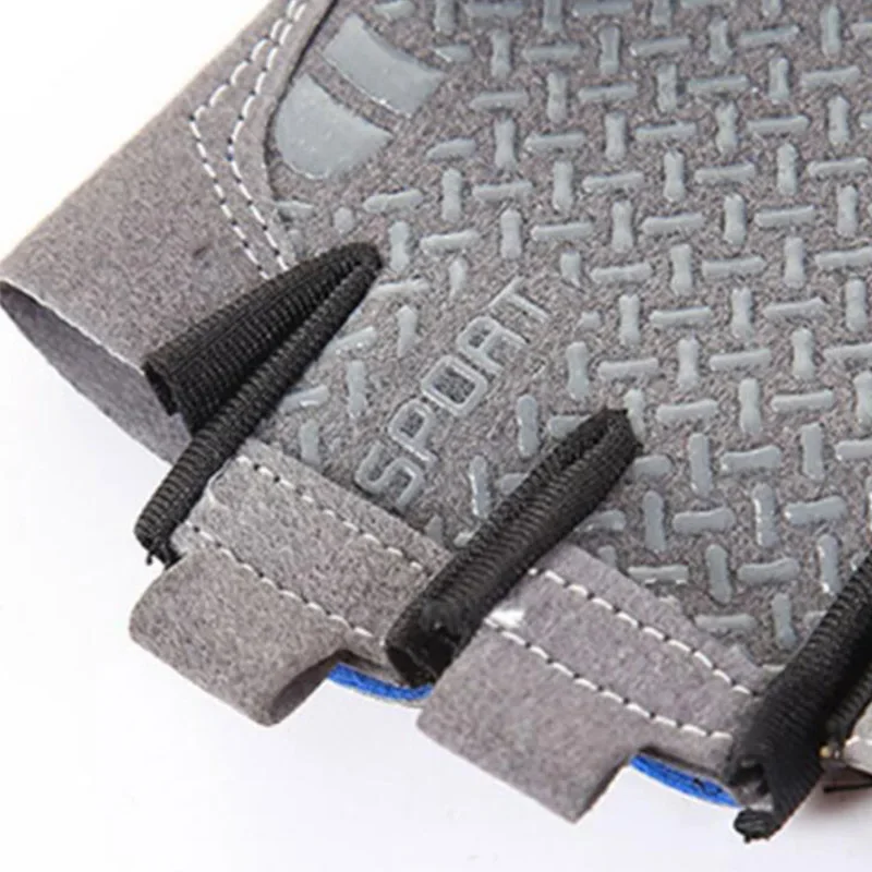 Cycling Gloves fingerless gloves 1Pair Half Finger Cycling Gloves Anti-slip Anti-sweat Gel Bicycle Riding Glove Shock Proof Road Mountain Bike Gloves for Men