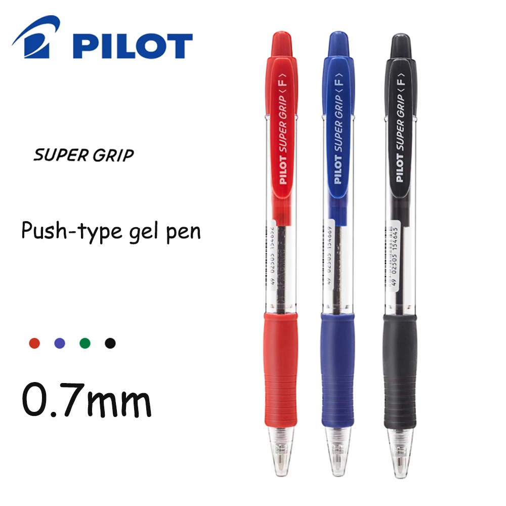 Pilot Super Grip F Retractable Ballpoint Pen 0.7mm / Pack — A Lot Mall