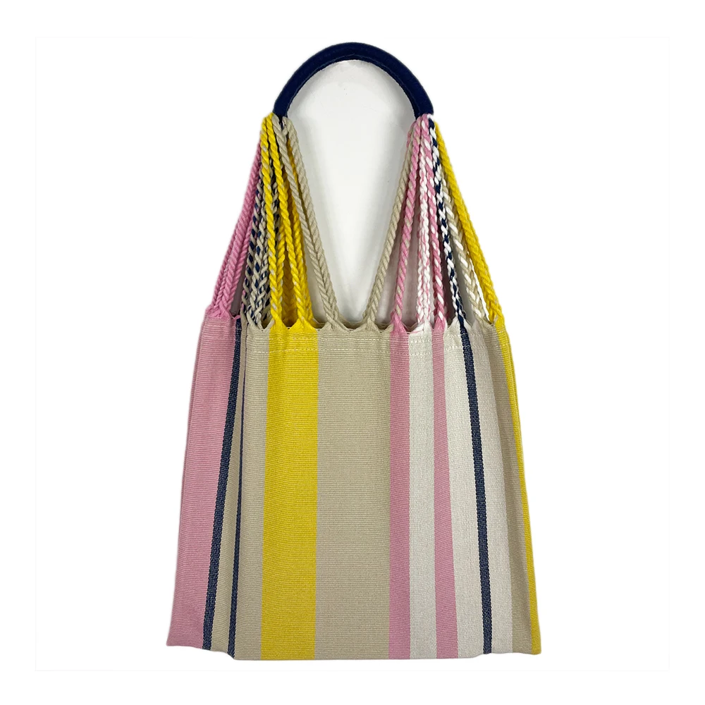 сумка bolsos de mujer женская тренд Women Fashion Handbag Shopping Bags Stripe Handmade Winding Woven Tote Bag сумка женская
