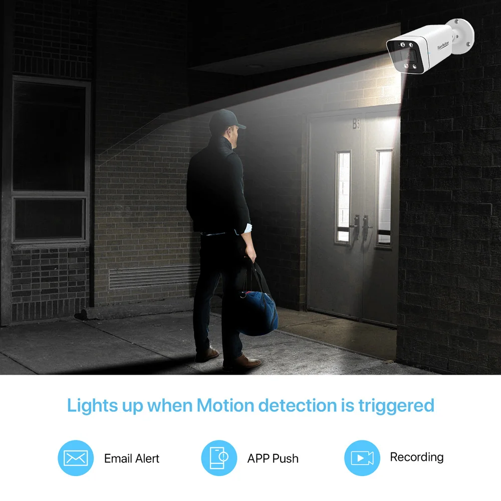 IP Camera Surveillance Camera Wifi IP Camera Tiananxun 8Mp 4K Ip Camera Poe 5Mp Cctv Security Cameras H.265 Outdoor Waterproof Audio Video Surveillance For Nvr System