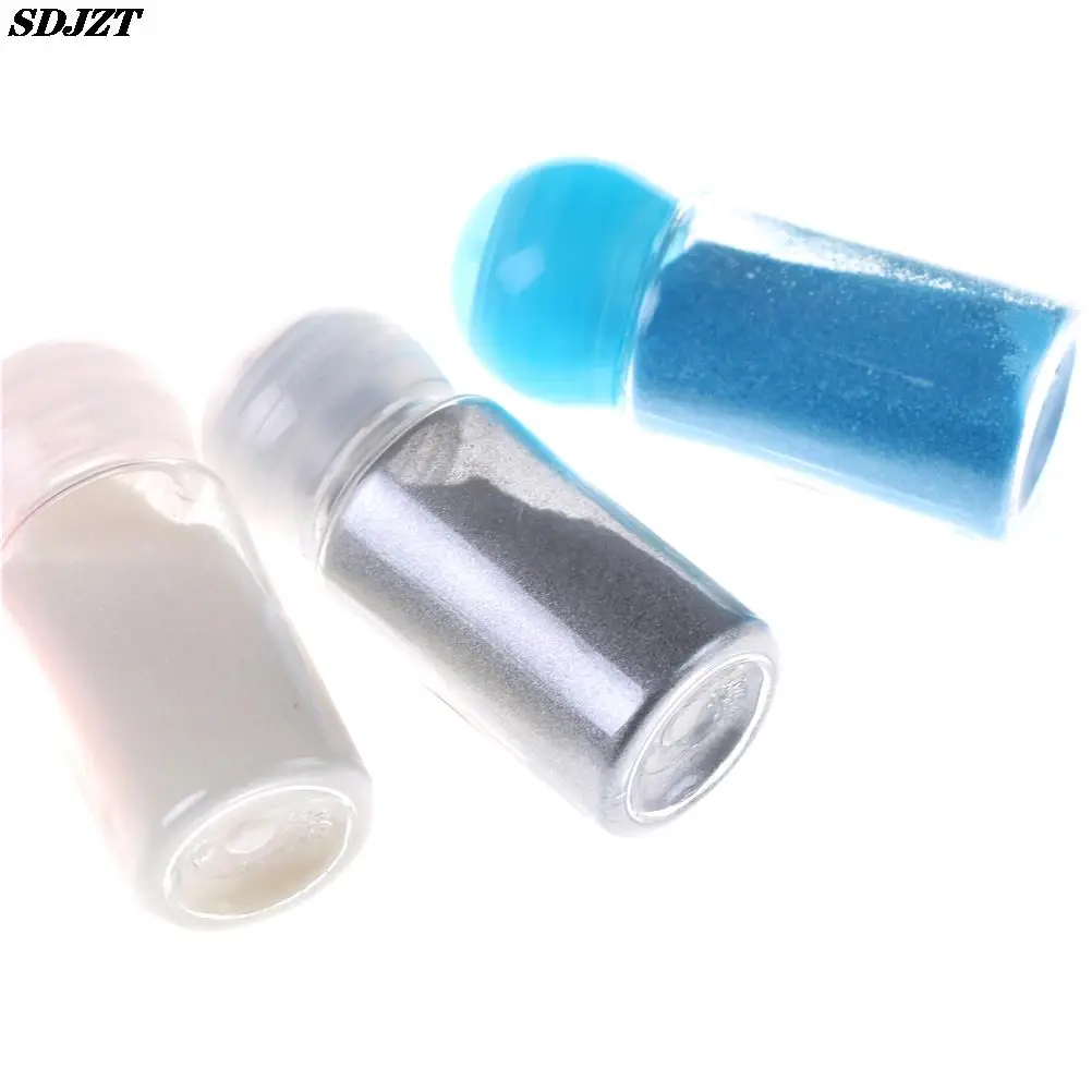 10ml Metallic Paint Emboss Powder DIY Shiny Colour Embossing Pigment Stamping Scrapbooking Craft