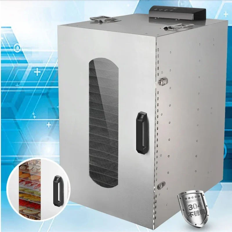 LT-20 Fruit Dryer 1200W Food Stainless Steel Food Fruit, Vegetable and Meat Drying Machine Dried Fruit Dehydration Machine