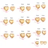 Stainless Steel Love Heart Locket Pendants Openable Memory Photo Frame Charms Mirror Polished Put Photos Jewelry Making DIY Gift 5