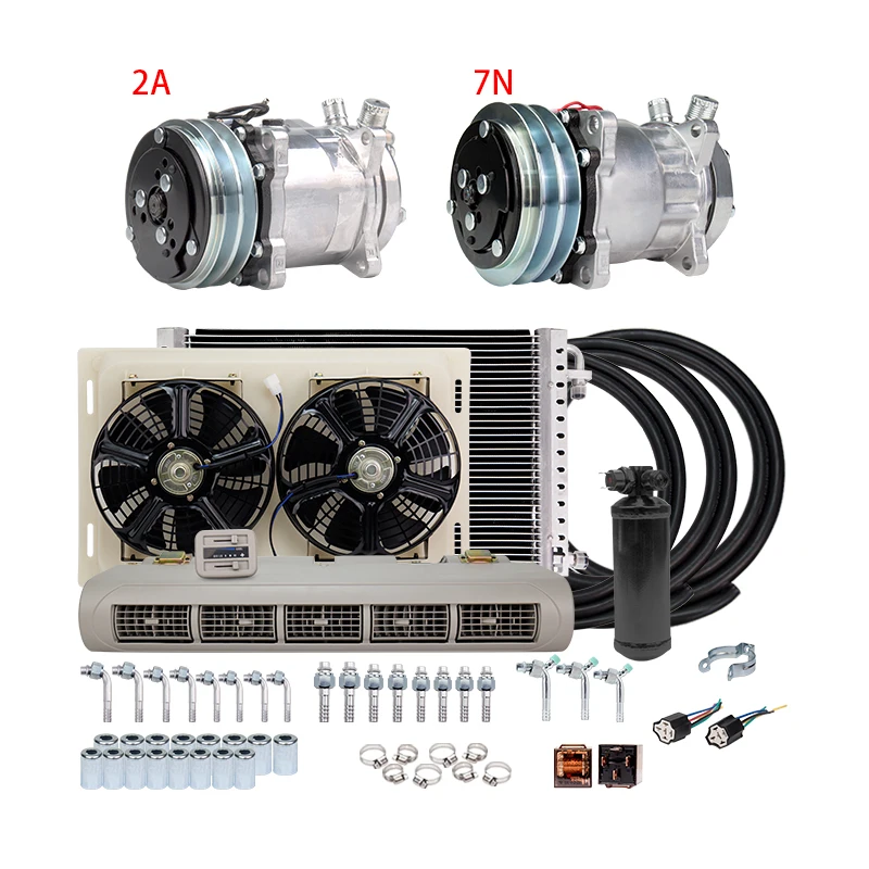 Universal-A-C-Air-Conditioning-Evaporator-Assembly-Kit-for-Truck-Bus ...