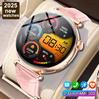 1.32inch Women Smart Watch ECG Health tracking AMOLED Full Touch Screen Multi-sport mode Heart rate Blood oxygen Lady Smartwatch 1