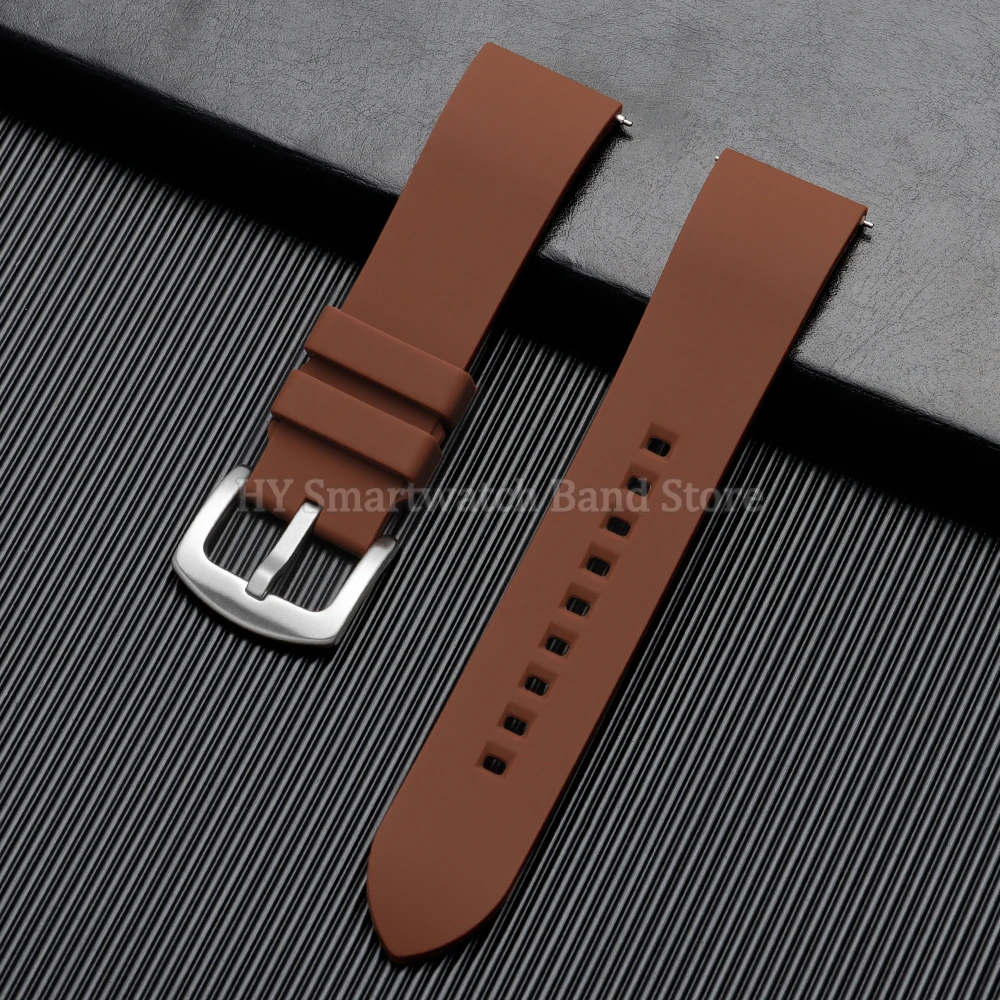 Silicone Waterproof Quick Release Watch Strap - Multiple Sizes Available