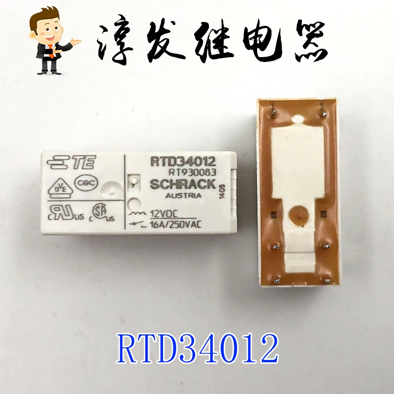 

Бесплатная доставка RTD34012 RT930083 6 12VDC 16A 10 шт. пожалуйста оставьте сообщение