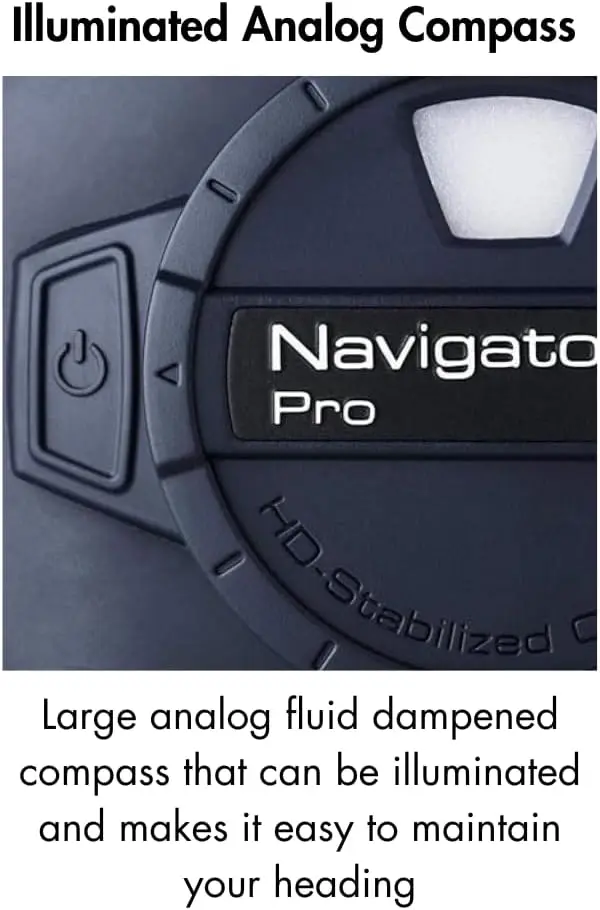 7x50 Navigator Pro Binoculars with 7X Magnification, High Contrast Optics, Floating Prism System, Sports-Auto Focus, Del