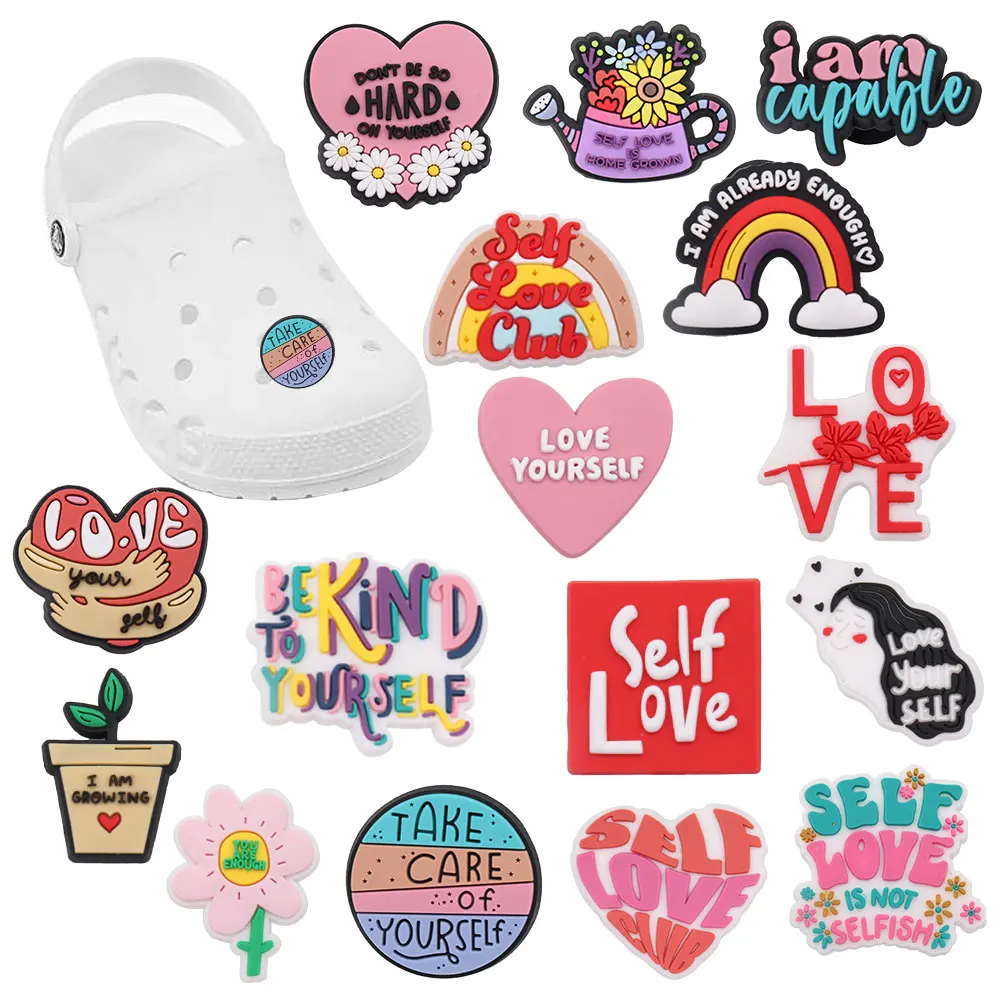 

1-16 шт., декоративные подвески для обуви из ПВХ