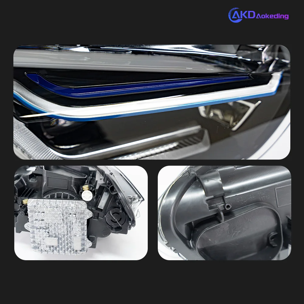 BMW X1 F48 F49 LEDヘッドライト 2016-2019用 AKDヘッドランプ