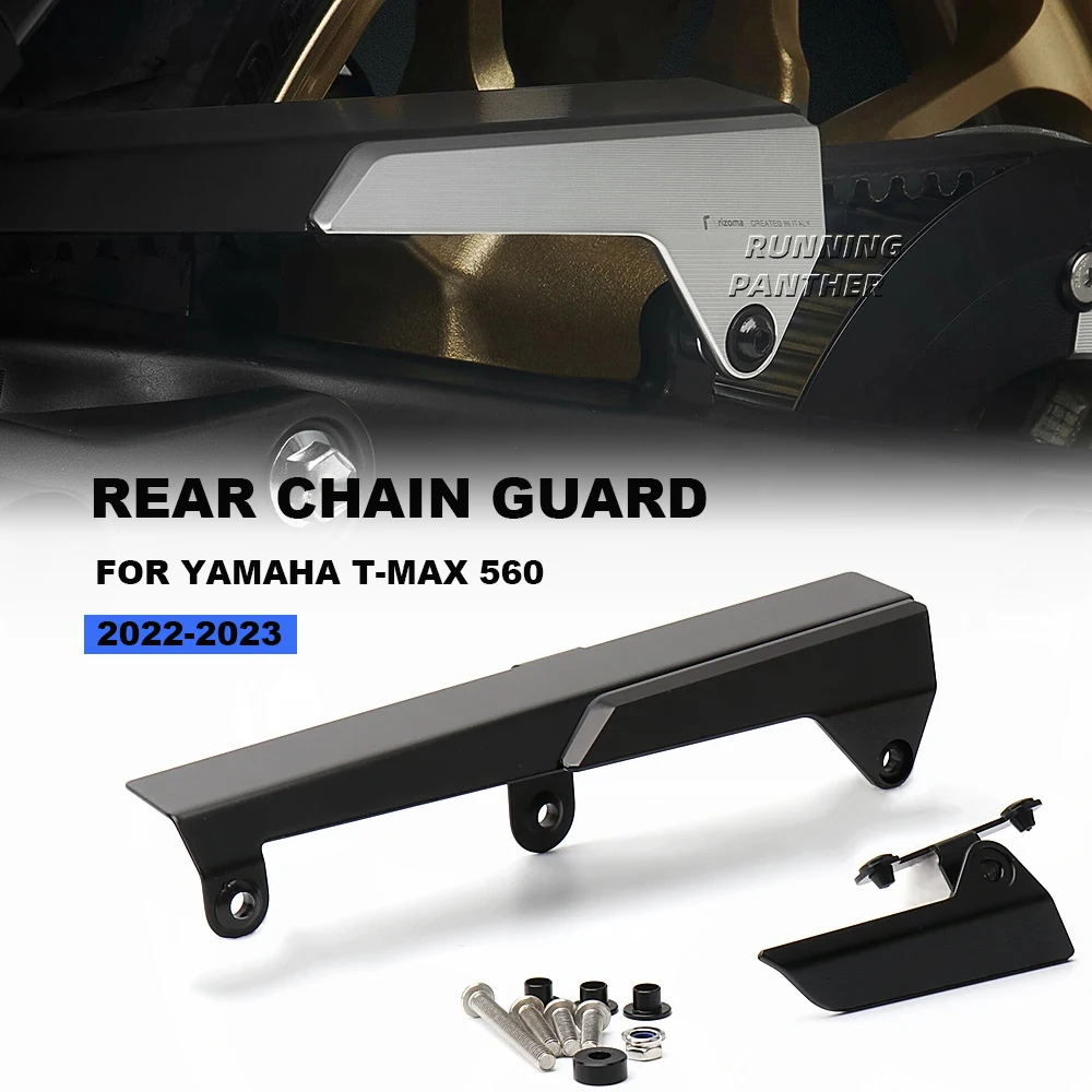 

Motorcycle Accessories Rear Belt Guard Chain Protector Guard Cover NEW For Yamaha Tmax T-MAX 560 T-max560 Tmax560 2022 2023