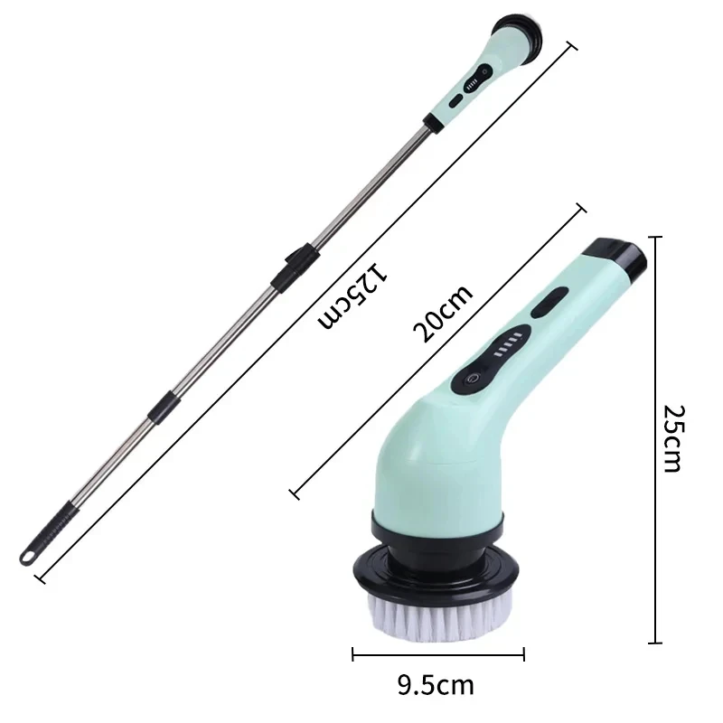 9-in-1 Electric Cleaning Brush Multipurpose