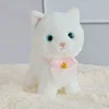 Robot Cat Electronic Plush Kitty Sing Songs Interactive Cat Pet Walk Miaow Magnet Controled Kitten USB Charge Music Animal Toys 1