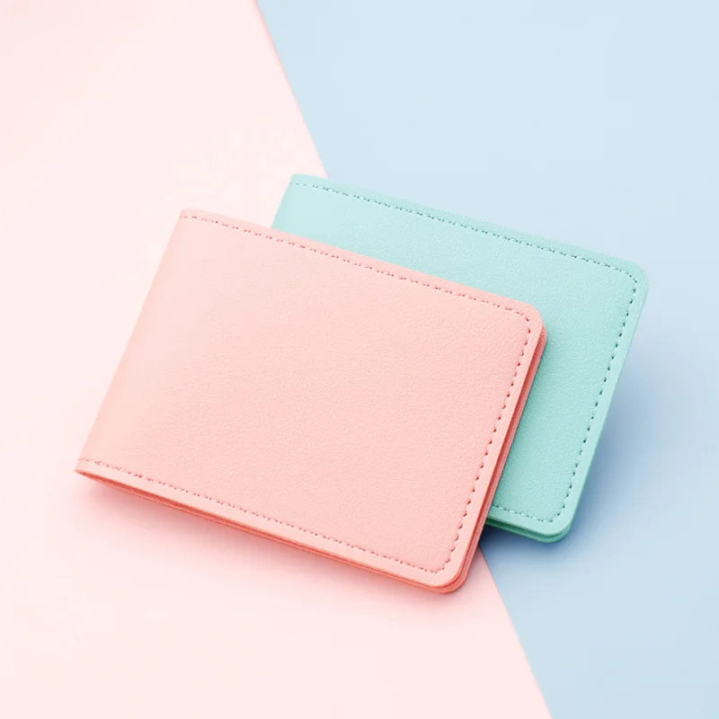 Ultra Thin Auto Driver License Bag Artificial PU Cover Car Driving Documents ID Card Holder Purse Wallet Case card holder