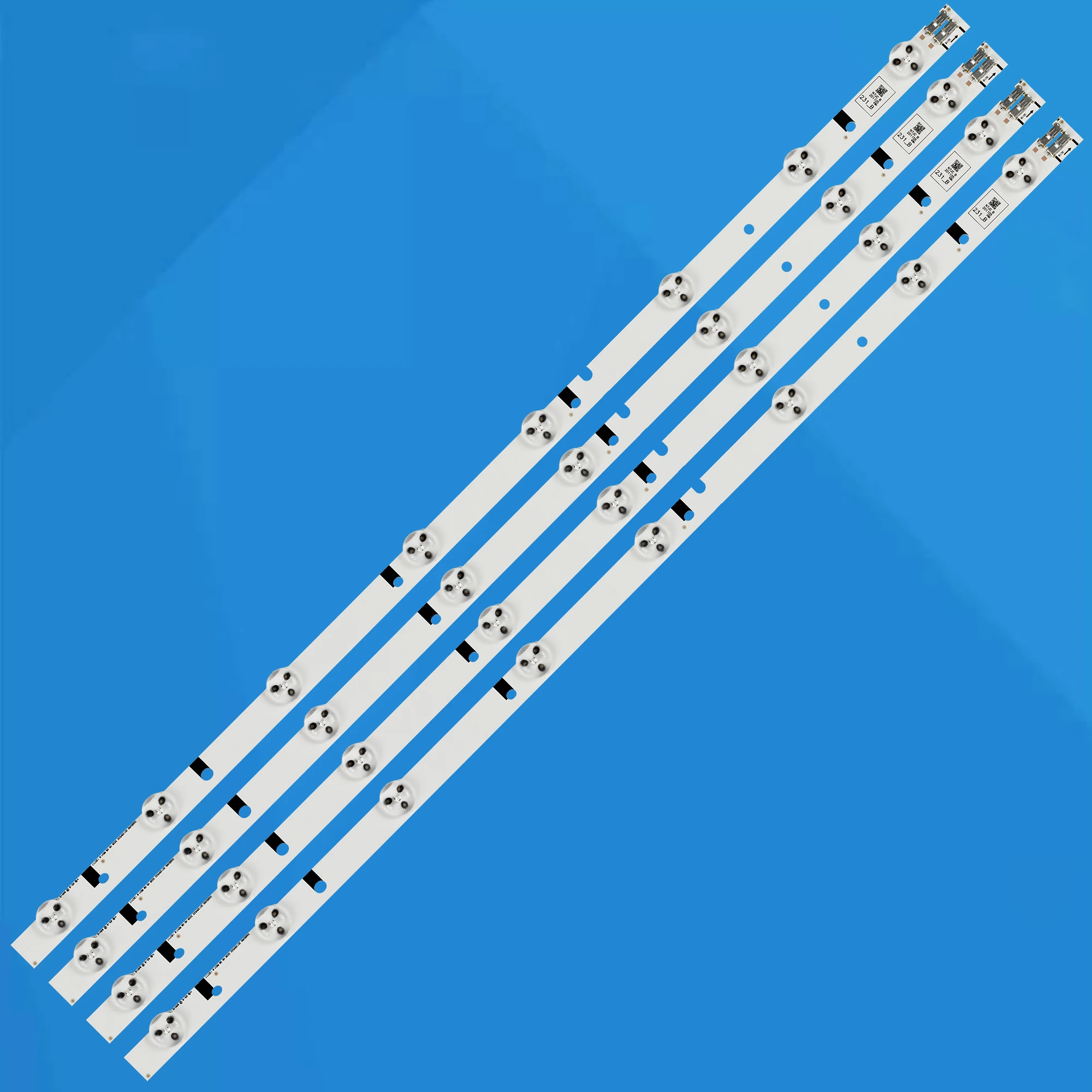 Tira de luces LED de retroiluminación, accesorio para televisor SamSung de 32 "F HG32NA478P HG32NA477P LH32EDCPL UA32EH4500 UE32EH4000 UA32EH4000 UA32EH4000R, 8 lámparas