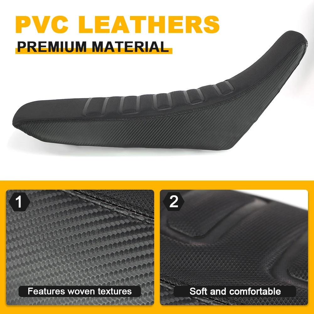 For Kawasaki KLX250/S/SF 2009- KLX300/ SM-Motorcycle Seat Cover PVC Waterproof Seat Saddle Cushion Cover Protector