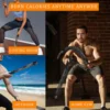 Ropeless Battle Ropes for Home Gym-Cordless Training Rope Fitness Equipment for Men & Women,Weighted Workout Ropes for HIIT,Vers 6