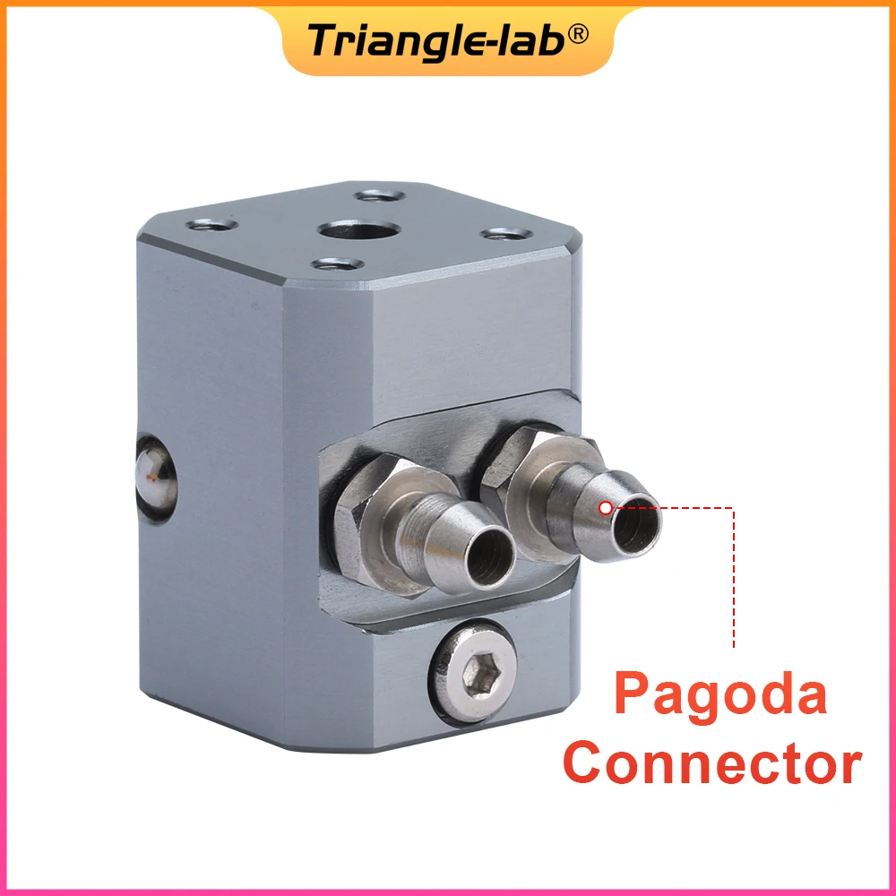 Dissipador de Alta Temperatura para Td6s-lc Hotend Tun Bocal Chc Kit Chc Pro Núcleo de Aquecimento Impressora Ddb Voron3d Trianglelab-td6s-lc - Imagem 5