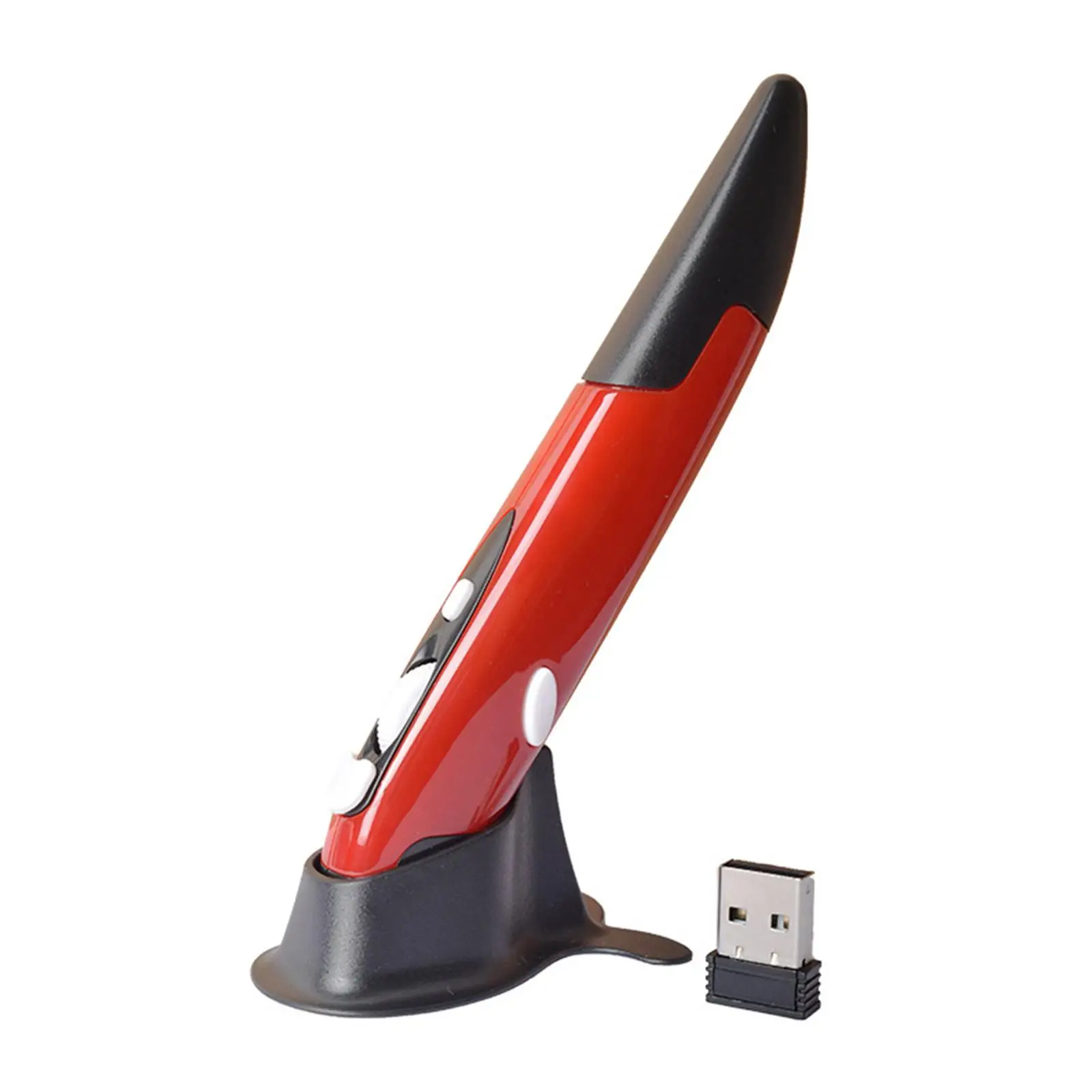 Wireless Mouse 2.4G Wireless Mouse Pen Personality Creative Vertical Pen-Shaped Stylus Battery Mouse PC And Laptop M F8P7