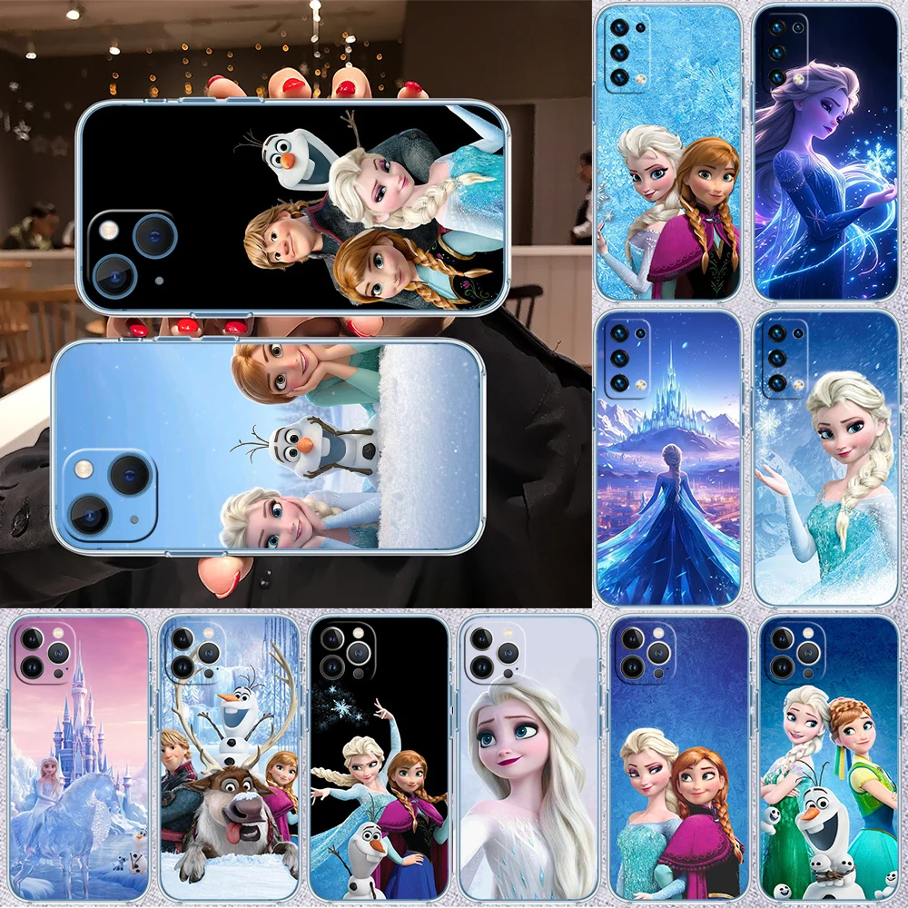 Frozen Olaf Elsa Anna Themed Protective Phone Case