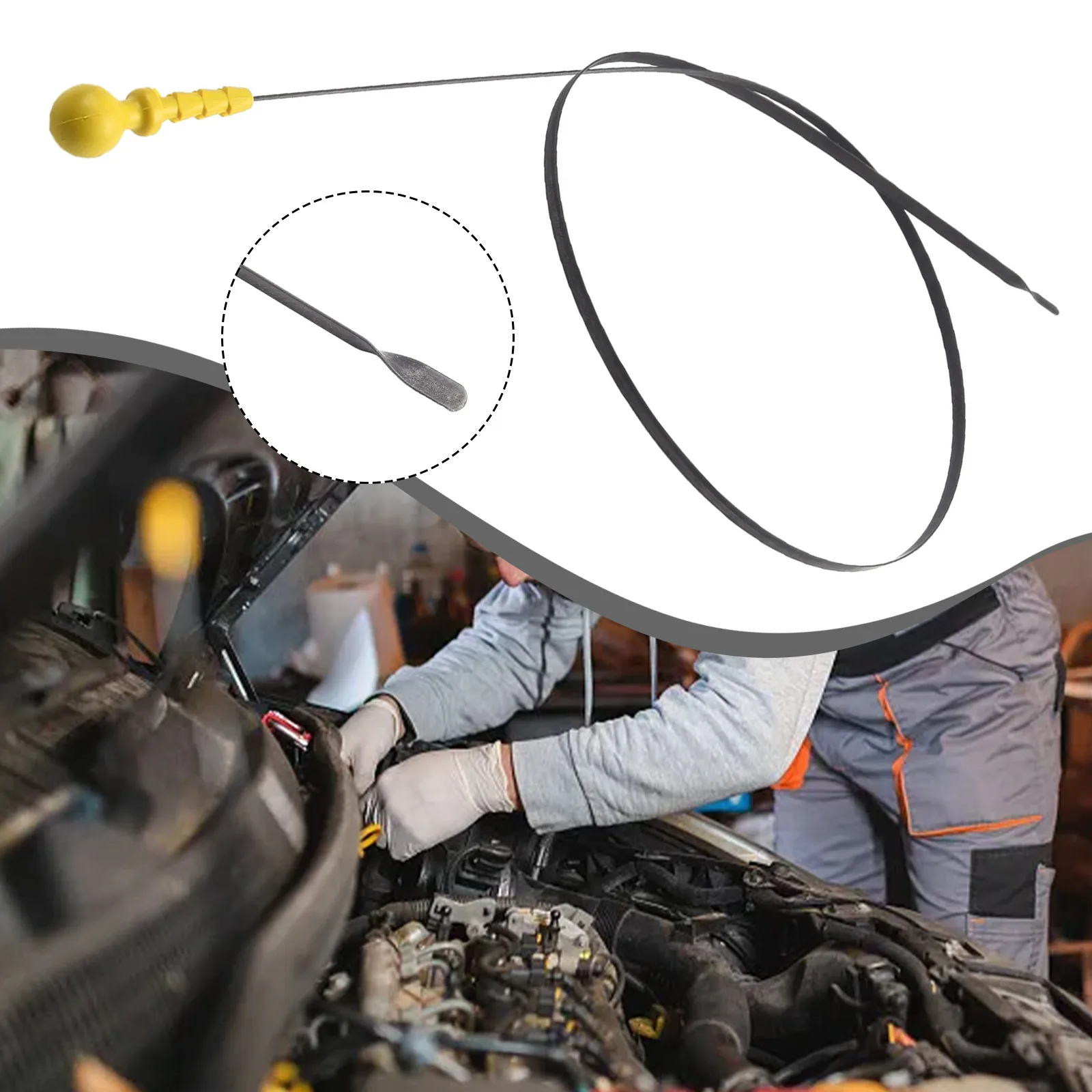 

Dipstick Engine Oil Dipstick 805567T 818634T 861942T9 For 454 MAG MP For MX 6.2L MPI Plastic Auto Parts Durable