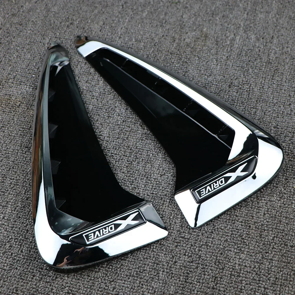 thumbnail image 2 of Bmw X5 F15 /F85 Shark Gill Fender Vents - Chrome ABS Decals (2014... 2 of 13