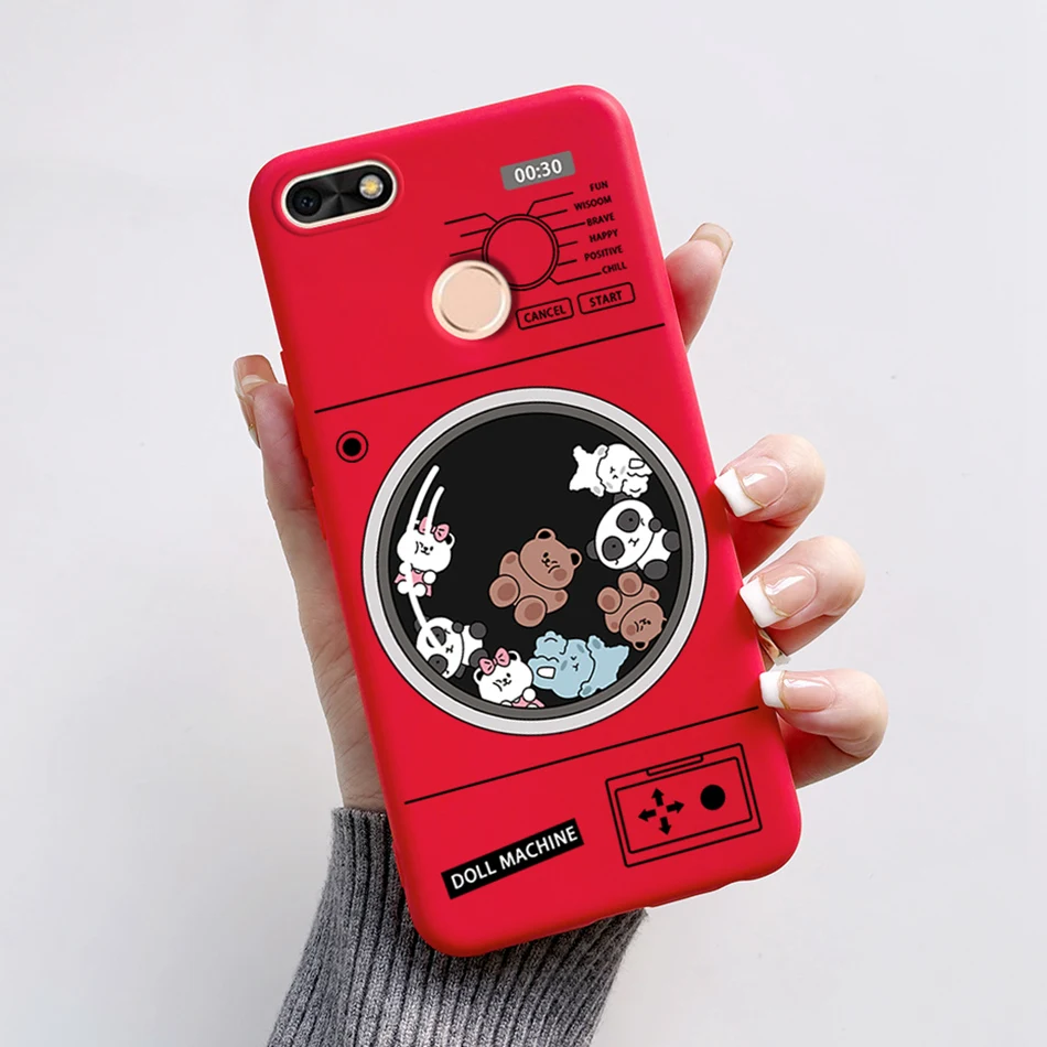 Cartoon Silicone Back Cover Case
